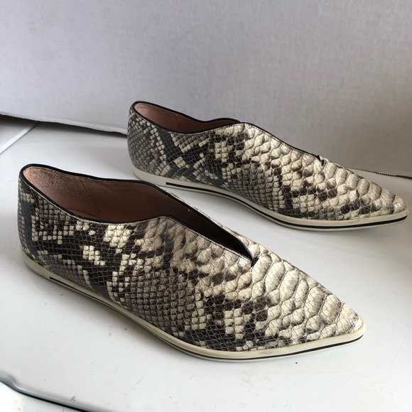 James chan pointy toe slip on Python sneakers - Picture 13 of 15